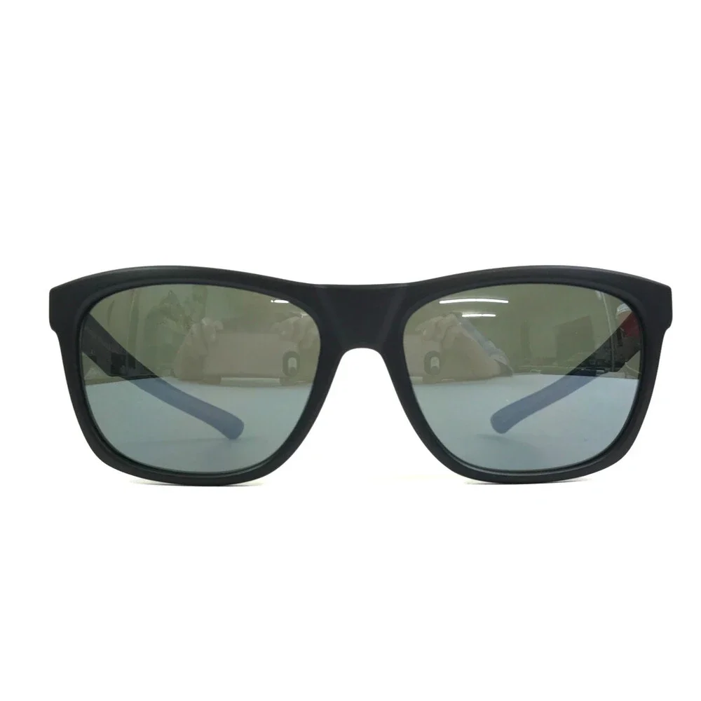 Callaway Sunglasses TROIA BLK Matte Black Square Frames with Mirror Gray Lenses